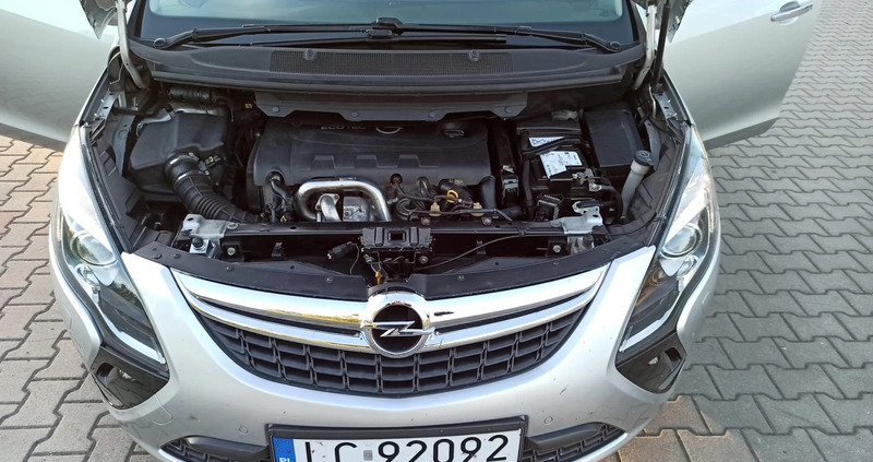 Opel Zafira cena 39999 przebieg: 231800, rok produkcji 2013 z Chełm małe 667